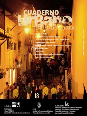 cover image of Cuaderno urbano 18 --Espacio, cultura, sociedad